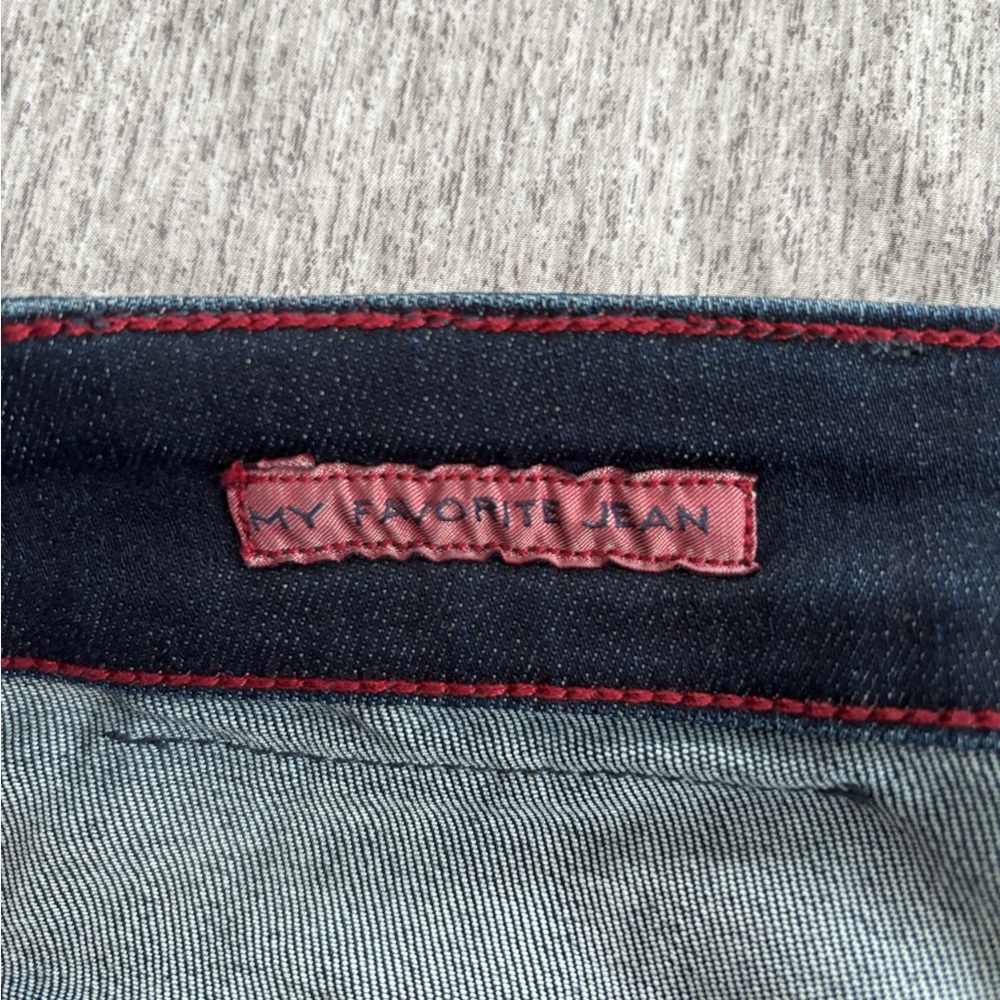 Luchiano Visconti Men's Dark Blue Jeans - Picture 6 of 10